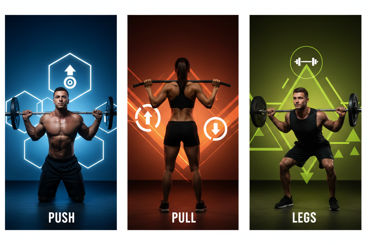 Push Pull Legs Explained - The Best Gym Split for Growth