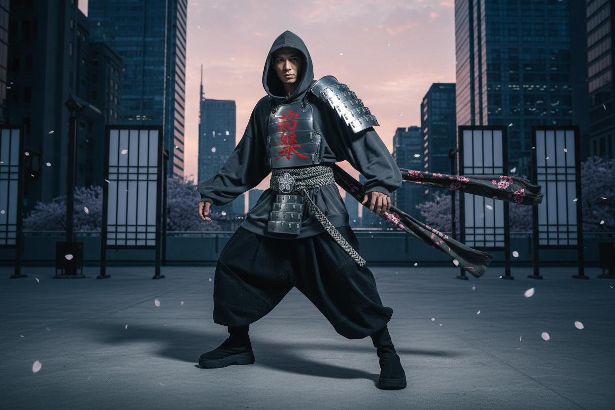 The Rise of Oversized Samurai Streetwear - Where Japanese Culture Meets Modern Style