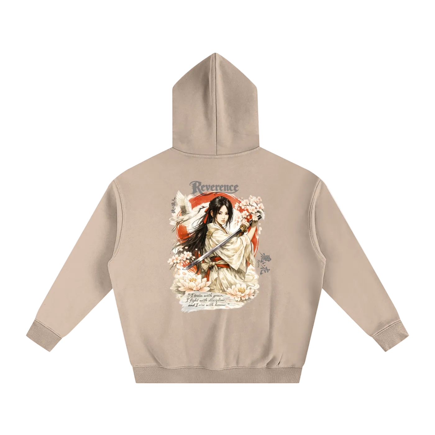 Reverence Oversized Fleeced Hoodie