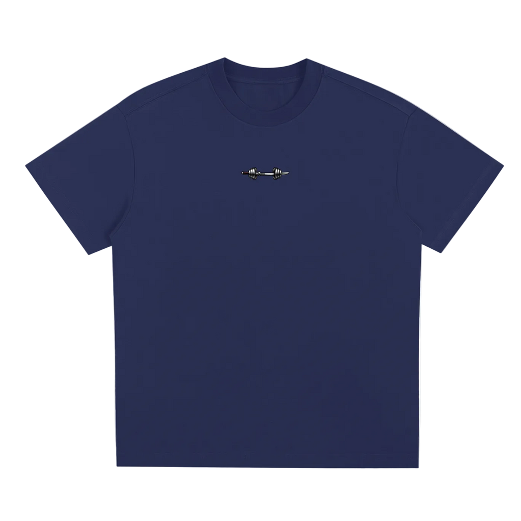 Plain green t-shirt on a white background