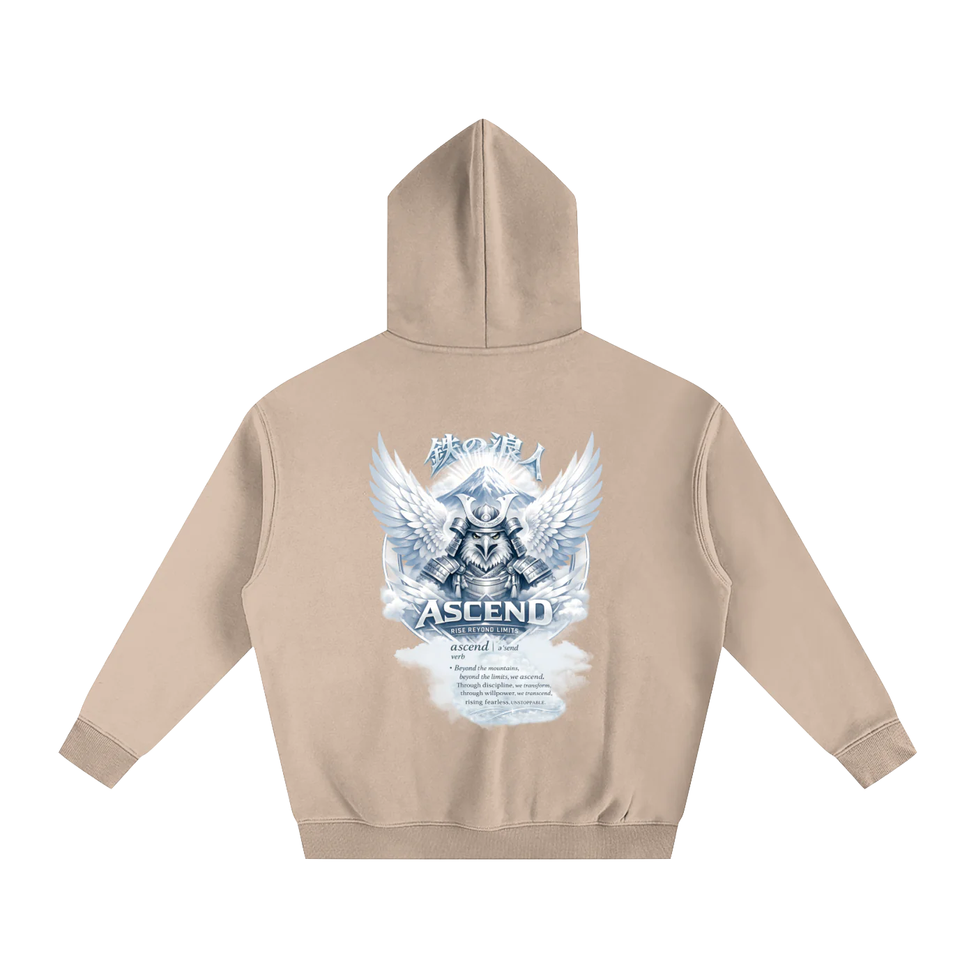 Ascend Oversized Fleeced Hoodie