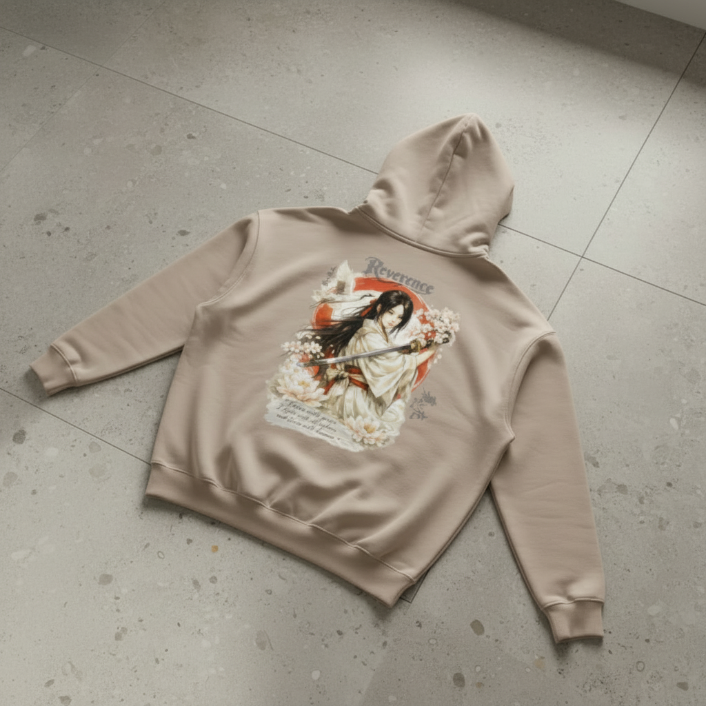 Reverence Oversized Fleeced Hoodie